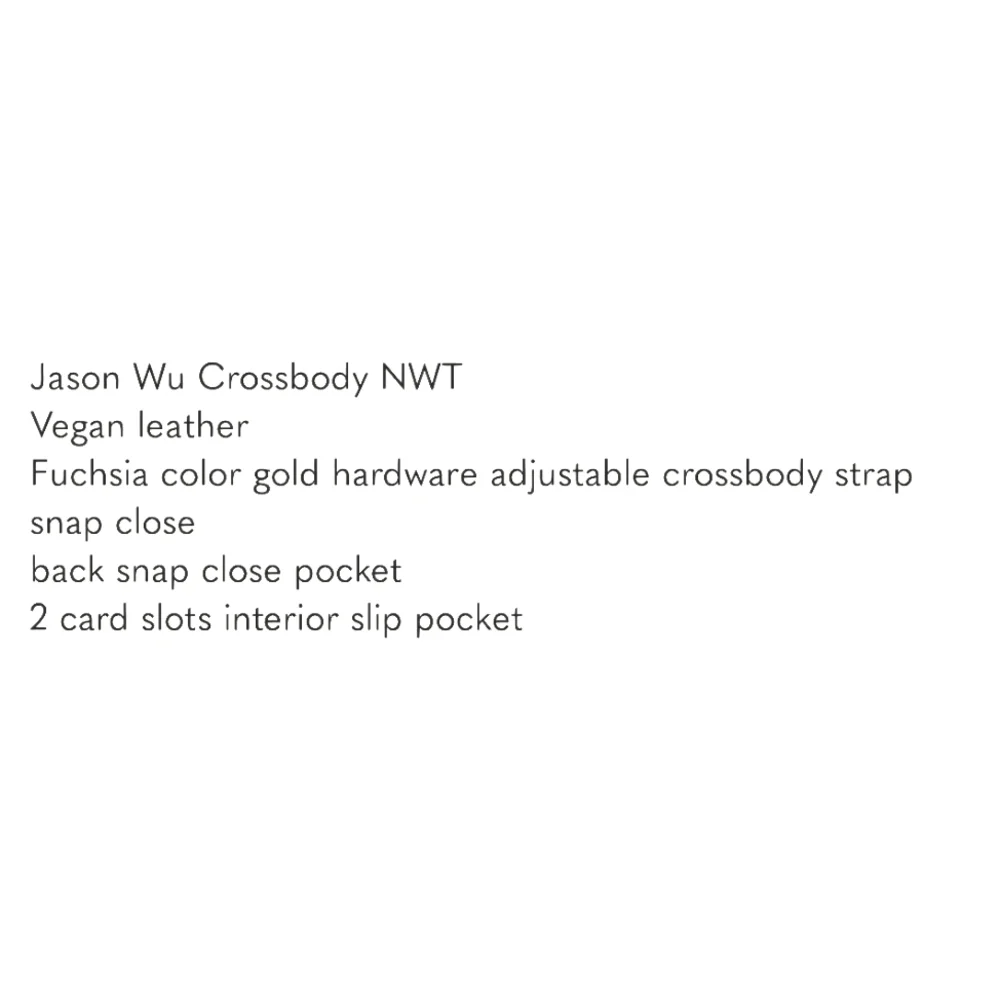 JASON WU NWT PINK 💕 - Picture 8 of 9